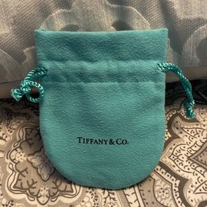 Tiffany jewelry storage pouch Authentic!